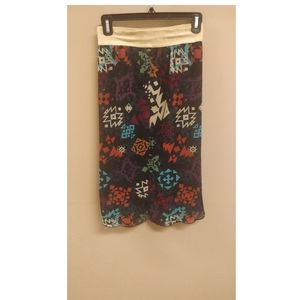 Lularoe Jill Skirt 2XL Geometric Pattern Womens